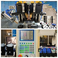 Mesin Terintegrasi Pembengkokan dan Pengelasan Kawat CNC 2D Otomatis Mengadopsi Sistem CNC, Dapat Menyimpan Banyak Grup Data, Mudah Dioperasikan.