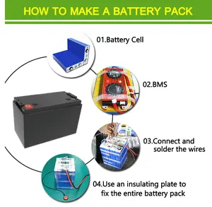 Lifepo4 hücre derin döngüsü uzun ömürlü abd ve avrupa en popüler 12v 200200ah lityum değiştirilmesi kurşun asit piller değiştirme