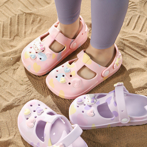 <strong>Toddler</strong> Cute Garden <strong>Clogs</strong> Boys Girls Slip on Shoes Summer Lightweight Outdoor Slides Sandals Infant Children Beach Pool Shoes - Product Image 5
