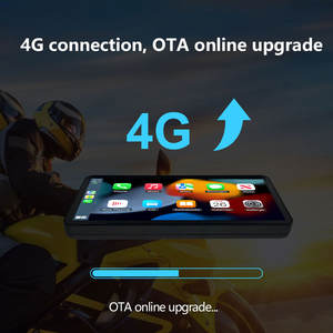 Wireless Carplay Moto Android sistema GPS schermo di navigazione con 6.1 ''display touch compatibile con tutti i modelli BMW Moto - Product Image 5