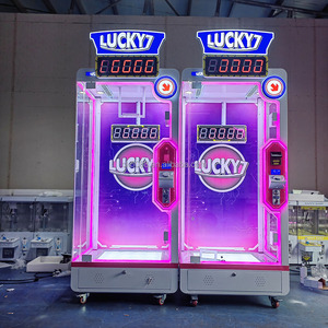 Machine de rédemption de prix <span class=keywords><strong>Lucky7</strong></span> 10s Challenge à monnayeur, avec éclairage RGB lumineux, pour salle d'arcade, directement de l'usine - Product Image 3