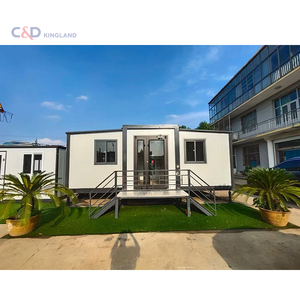 <span class=keywords><strong>Casa</strong></span> Contenedor Expandible Prefabricada de 20 pies y 40 pies, Moderna <span class=keywords><strong>Casa</strong></span> Prefabricada Pequeña, Casas Contenedor Expandibles Portátiles de Lujo - Product Image 1