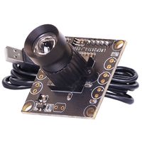 Módulo de Cámara de Visión Artificial Industrial con Sensor CMOS HD USB de 2MP SC2310, 32mm, 3.6mm, 90°, 60fps, Sin Distorsión, Protocolo UVC