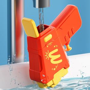 Pistolet à eau en plastique pour enfants, motif dessin animé, petit et populaire, idéal pour les parcs aquatiques - Product Image 4