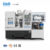 Tour CNC horizontal à banc incliné de qualité supérieure, double, à usage moyen, pour la pyrolyse efficace des pneus usagés et le traitement numérique des pièces