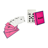 Vente flash - Cartes à jouer personnalisées avec boîte cadeau de luxe - Jeu de cartes de société au design personnalisé pour le divertissement
