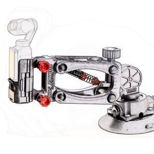 Steadymaker Pocket3 Amortiguador Brazo Vehículo Disparo Amortiguador Pocket Gimbal 360 X4 <span class=keywords><strong>Z</strong></span>-axis de cámara deportiva - Product Image 3