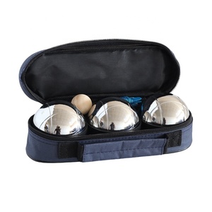 Ensemble <span class=keywords><strong>de</strong></span> <span class=keywords><strong>boules</strong></span> <span class=keywords><strong>de</strong></span> <span class=keywords><strong>pétanque</strong></span> en métal <span class=keywords><strong>de</strong></span> qualité supérieure avec sac <span class=keywords><strong>de</strong></span> transport, 3 pièces, pour le sport et les loisirs en plein air - Product Image 2