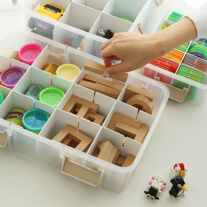 Caja de Almacenamiento BLOCK, Organizador de Juguetes para Niños, Mini Cajón Apilable, Caja de Almacenamiento Modular de Plástico, Organizador de Piezas Pequeñas, Organizador de Juguetes para Sala de Juegos - Product Image 5
