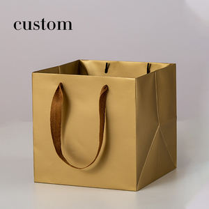 Lipack方形底部纸板礼品纸袋鲜花包装手提袋 - Product Image 5