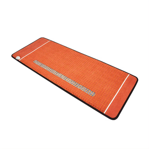 Tapis de thérapie infrarouge <span class=keywords><strong>Biolife</strong></span> aux ions négatifs, matelas chauffant en pierre d'améthyste pure PEMF, tapis d'améthyste à infrarouge lointain - Product Image 1