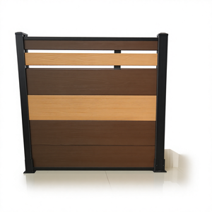 Clôture co-extrudée anti-corrosion en bois pour terrasse, jardin, cour extérieure, clôture en bois-plastique pour petite cour, mur de clôture et <span class=keywords><strong>piquet</strong></span> - Product Image 2