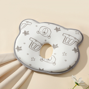 Almohada <span class=keywords><strong>para</strong></span> <span class=keywords><strong>la</strong></span> <span class=keywords><strong>Cabeza</strong></span> de Bebé Recién Nacido con Diseño de Animalitos, Almohada en Forma de Oso y Cojín de Soporte <span class=keywords><strong>para</strong></span> el Cuello <span class=keywords><strong>para</strong></span> Cochecito de Bebé - Product Image 2
