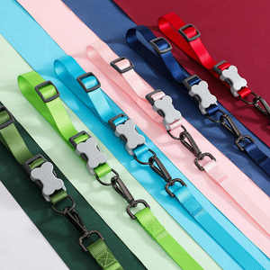 Correa de perro ecológica con estampado de etiqueta privada personalizada, cremallera de liberación rápida, conjunto de <span class=keywords><strong>collar</strong></span> y correa de perro personalizado de lujo - Product Image 2