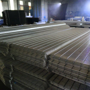 Panneaux de clôture en treillis soudé galvanisé <span class=keywords><strong>haute</strong></span> <span class=keywords><strong>sécurité</strong></span> 358 à vue dégagée - Système de clôture anti-vandalisme et anti-coupe - Product Image 2