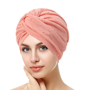 <span class=keywords><strong>CELESTE</strong></span> Turbante Negro Mujer con Lunares Dorados Diadema Ajustable Algodón Alambre Protector Diseño - Product Image 5