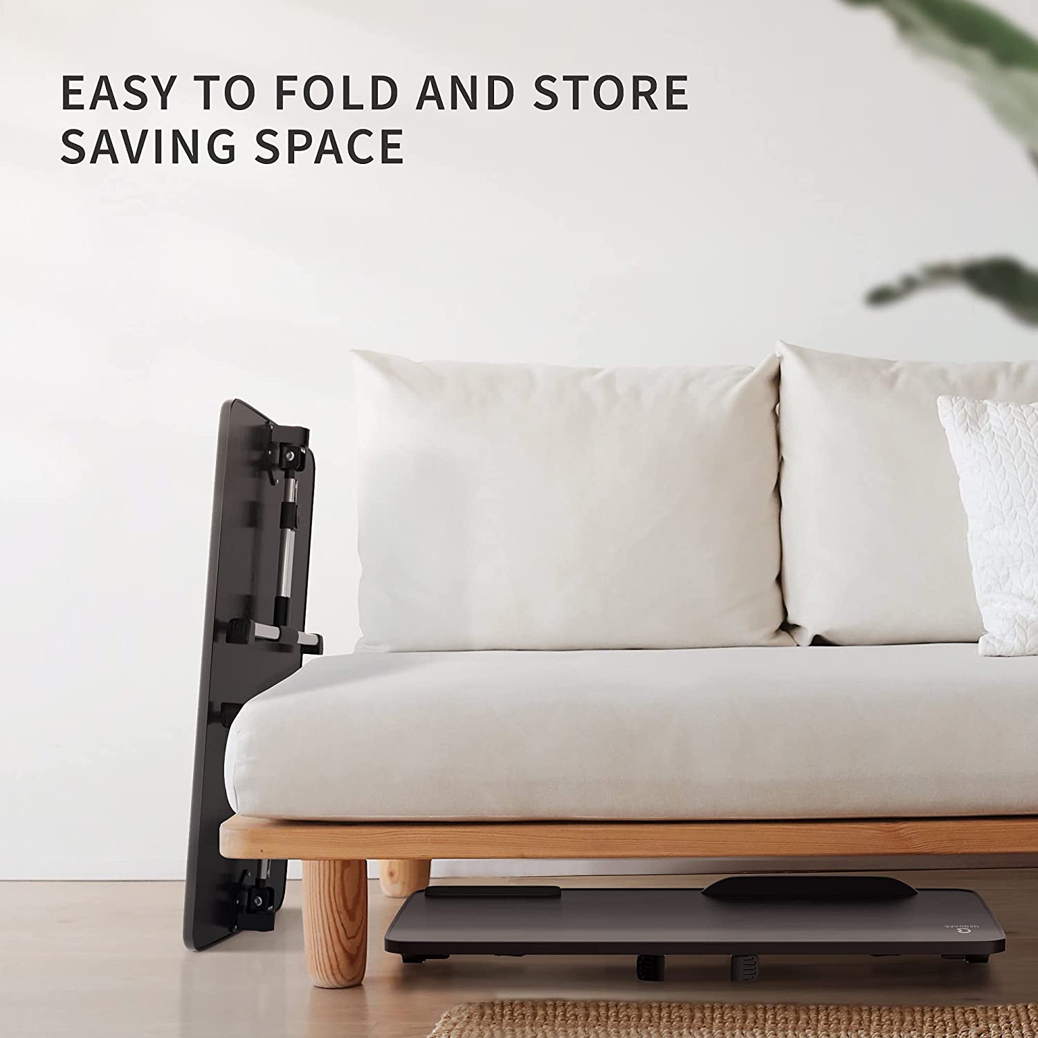 Ergonomic Folding Multi-angle Adjustable Foldable Portable Mdf Wood Home Office Bed Computer Laptop Lap Tray Desk Table