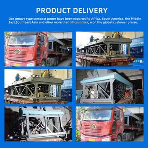 יצרן סיטונאי קומפוסט turner עוף הזבל פסולת פסולת פסולת מגשר קומפוסט מכבש למכירה - Product Image 6