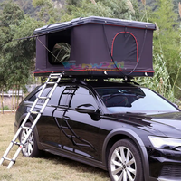 Tente de toit de voiture Pop Up tente de toit de voiture à coque dure Dachzelt Auto Hartschale 2-3 personnes tente de toit de Camping en aluminium