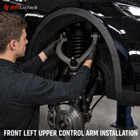 Bras de suspension supérieur avant gauche OE 1188321-00-A 1044321-00-J en acier, ajustement direct pour Tesla Model 3 Model Y, qualité supérieure LinTech