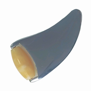 Rouleau facial en alliage de zinc Miliang Jade en forme de corne de bélier - Product Image 6