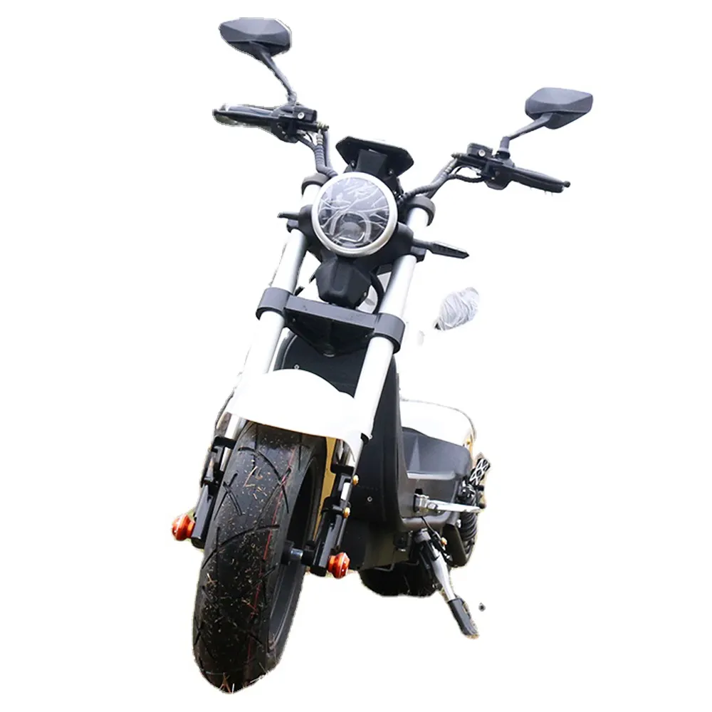 Scooter électrique citycoco, vélo chopper électrique pour adulte, moto électrique 3000w
