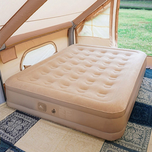 <span class=keywords><strong>Matelas</strong></span> <span class=keywords><strong>Gonflable</strong></span> Portable <span class=keywords><strong>2</strong></span> Places Double Réglable pour Camping Pliable - Product Image 1