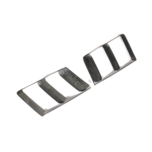 Parfaitement adapté aux évents de grille de brouillard de pare-chocs avant en Fiber de carbone sec pour Audi <span class=keywords><strong>R8</strong></span> <span class=keywords><strong>V10</strong></span> <span class=keywords><strong>Plus</strong></span> Coupé 2 portes 16-18 - Product Image 5