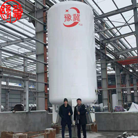 Stockage vertical de gaz de réservoir de CO2 liquide cryogénique du dioxyde de carbone 100M3