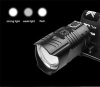 Leistungsstärkste XHP90 LED-Stirnlampe 18650 USB Wiederaufladbare LED-Kopflampe Zoombare LED-Stirnleuchte Angellampe