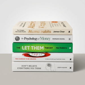 ชุดหนังสือ 5 เล่ม ชุดทฤษฎี 5 หนังสือ  อะตอมมิก แฮบิทส์ จิตวิทยาของเงิน อย่าเชื่อทุกสิ่งที่คุณคิด ความกล้าที่จะไม่ชอบใคร - Product Image 6