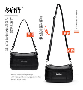 Nuevo Bolso de Mensajero para Mujer, Diseño Ligero y de Lujo, Bolso de Hombro de Cuero PU, Bolso Cruzado de Moda para Dama - Product Image 3