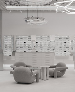 Diseño Interior Personalizado para Ópticas, Estantes de Exhibición de Gafas, Muebles para Tiendas de Gafas, Accesorios para Tiendas Minoristas - Product Image 1