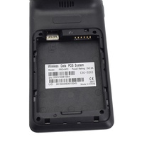Pemindai kode batang genggam Android 11, perangkat Terminal PDA Printer termal 58mm 4G WiFi Android 11