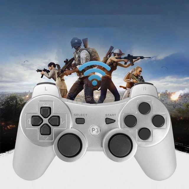 New Arcade Double Shock Wireless Game Controllers for Ps4 Console for Ps3 Ps4 Controller Joysticks Game Controller Ecouteur Auriculares Earbud & In-Ear Headphones