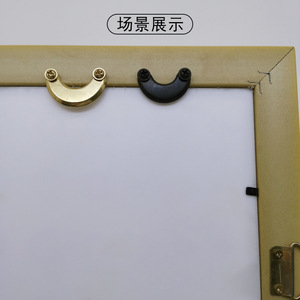 Moon Curve Tablet Series Mirror <b>Frame</b> Hardware Stainless Steel Durable General Use - Product Image 4