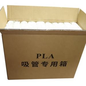 Disposable Biodegradable PLA <b>Drinking</b> <b>Straws</b> Eco-friendly Set for Parties Hotels Caterers Cafes & Coffee Shops - Product Image 5