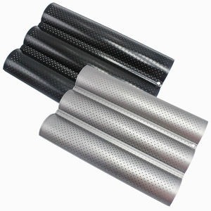 Molde para Pan Francés de 3, 4 y 5 Ondas, Bandeja Perforada para Baguettes, Molde para Hornear - Product Image 1