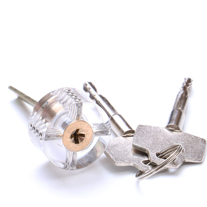 Ensemble d'outils de sélection de serrure de <span class=keywords><strong>cadenas</strong></span> croisé <span class=keywords><strong>transparent</strong></span> Kit de pratique de cueillette - Product Image 4