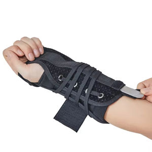 Support respirant pour attelle de poignet du canal carpien avec 2 sangles et stabilisateur d'attelle en métal - Product Image 5