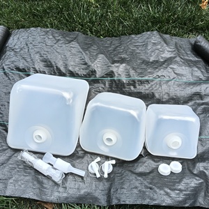 Seau souple en plastique Cubitainer Bag-in-Box, bon marché, bonne étanchéité, sans fuite, <span class=keywords><strong>20L</strong></span>, sans poignée, pliable, <span class=keywords><strong>avec</strong></span> trous - Product Image 6