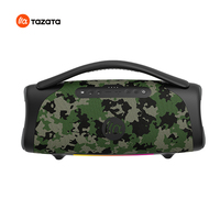 Enceinte portable Super Boombox 3 haut-parleurs 160W avec LED, basses puissantes, sans fil, étanche, avec poignée, pour utilisation à domicile et en extérieur lors de fêtes