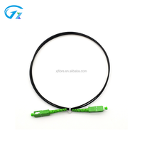 Fourniture OEM à un noyau G657a1 1 mètre SC APC UPC extérieur FTTH câble de dérivation plat équipement connexions de dérivation à fibre optique