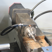 Tour miniature CK6140 à vis à billes, tour CNC pour l'usinage de douilles et d'arbre à broches, produit très demandé