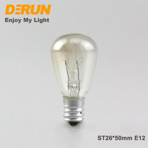 <span class=keywords><strong>Ampoule</strong></span> Incandescente pour <span class=keywords><strong>Lampe</strong></span> à <span class=keywords><strong>Sel</strong></span> Mini Transparente T20 T25 ST26 ST19 15W 25W Dépolie E12 E12S E14 110V 230V, INC-MINI-E12 - Product Image 2