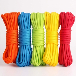 Cordon de parachute <span class=keywords><strong>en</strong></span> nylon coloré mini 550 Paracord Type III 7 brins, ensemble <span class=keywords><strong>arc</strong></span>-<span class=keywords><strong>en</strong></span>-<span class=keywords><strong>ciel</strong></span> léger pour <span class=keywords><strong>camping</strong></span> <span class=keywords><strong>en</strong></span> extérieur - Product Image 1