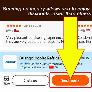 प्रतिस्पर्धी मूल्य ऊर्जा बचत स्वचालित एयर कूल्ड प्रशीतन एसी 5hp 7hp inverter कंप्रेसर संघनक इकाई 380v मोटर - Product Image 2