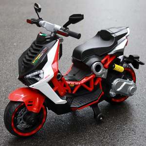 Meilleur <span class=keywords><strong>prix</strong></span> 12v Voiture électrique de luxe 2 places Moto à deux roues pour enfants Voiture jouet pour bébé Voiture à conduire pour les enfants - Product Image 1