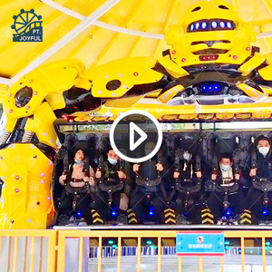 Usine directement fournir Funfair Attraction adulte Amusement extrême Ride 360 degrés rotatif Robocop Combat Police Ride - Product Image 1