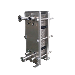 Apv Spx Serie 3 freón agua titanio Acero inoxidable placa Intercambiador de Calor 132 placas para un intercambiador de calor de placa de junta - Product Image 4